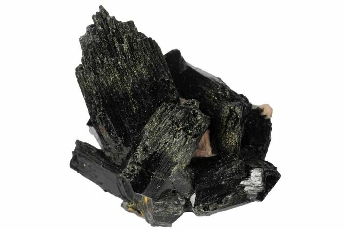 Black Tourmaline (Schorl) Crystals with Orthoclase - Namibia #132196